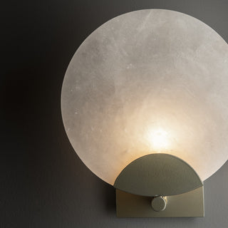Callisto Callisto 1-Light Sconce in Modern Brass