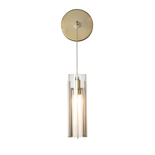 Exos Glass Exos Glass Mini Low Voltage Sconce in Modern Brass