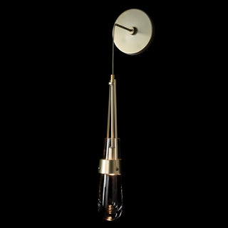 Link Link Clear Glass Low Voltage Sconce in Modern Brass