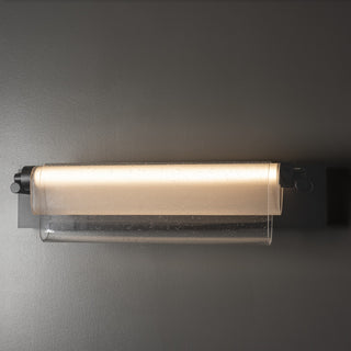 Draped Glass Draped Glass LED Bath Bar in Black