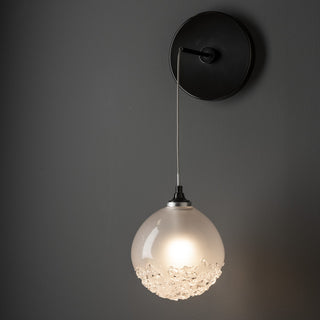 Fritz Fritz Globe Low Voltage Sconce in Ink