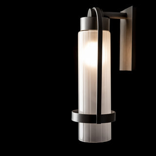 Alcove Alcove Small Outdoor Sconce in Coastal Burnished Steel