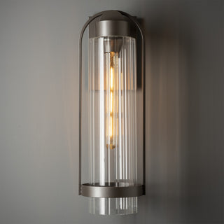 Alcove Alcove Medium Outdoor Sconce in Coastal Dark Smoke