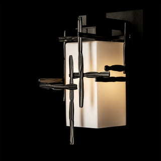 Tura Tura Small Outdoor Sconce in Coastal Oil Rubbed Bronze