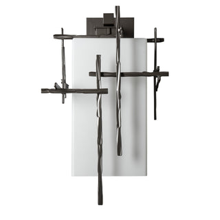 Tura Tura Large Outdoor Sconce in Coastal Dark Smoke