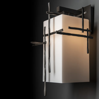 Tura Tura Large Outdoor Sconce in Coastal Dark Smoke