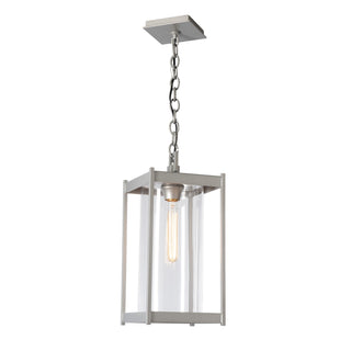 Cela Cela Large Outdoor Lantern in Coastal Burnished Steel