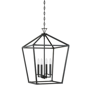 Townsend Four Light Pendant in Classic Bronze
