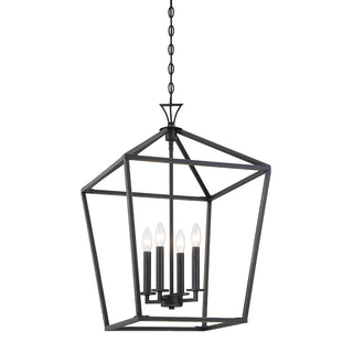 Townsend Four Light Pendant in Classic Bronze