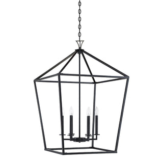 Townsend Six Light Pendant in Classic Bronze