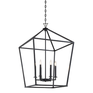 Townsend Six Light Pendant in Classic Bronze