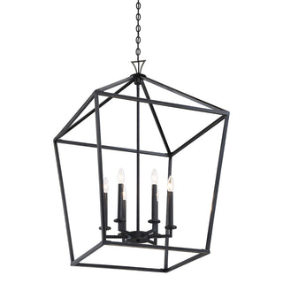 Townsend Six Light Pendant in Classic Bronze