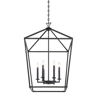 Townsend Six Light Pendant in Classic Bronze