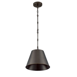 Alden One Light Pendant in Old Bronze