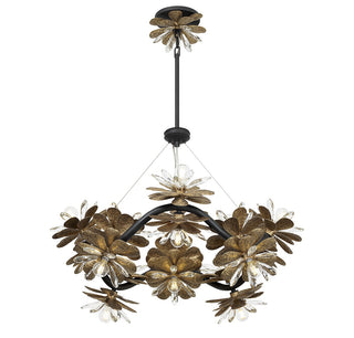 Giselle 16 Light Chandelier in Delphine