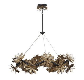 Giselle 24 Light Chandelier in Delphine