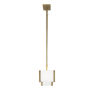 Orleans Eight Light Linear Chandelier in Distressed Gold
