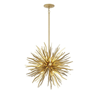 Killiam 12 Light Pendant in Cavalier Gold