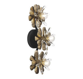 Giselle Three Light Wall Sconce in Delphine