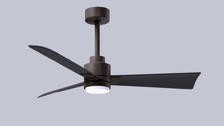 Alessandra - LK 42" Ceiling Fan in Textured Bronze