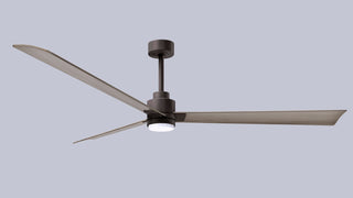 Alessandra - LK 72" Ceiling Fan in Textured Bronze