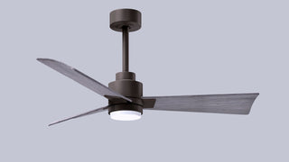 Alessandra - LK 42" Ceiling Fan in Textured Bronze