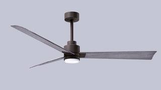 Alessandra - LK 56" Ceiling Fan in Textured Bronze