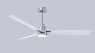 Alessandra - LK 56" Ceiling Fan in Brushed Nickel