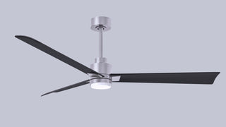 Alessandra - LK 56" Ceiling Fan in Brushed Nickel