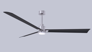 Alessandra - LK 72" Ceiling Fan in Brushed Nickel