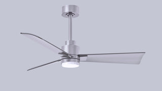 Alessandra - LK 42" Ceiling Fan in Brushed Nickel