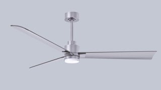 Alessandra - LK 56" Ceiling Fan in Brushed Nickel