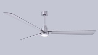 Alessandra - LK 72" Ceiling Fan in Brushed Nickel