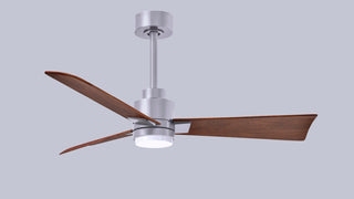 Alessandra - LK 42" Ceiling Fan in Brushed Nickel