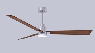 Alessandra - LK 56" Ceiling Fan in Brushed Nickel