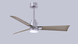 Alessandra - LK 42" Ceiling Fan in Brushed Nickel