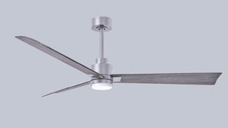 Alessandra - LK 56" Ceiling Fan in Brushed Nickel