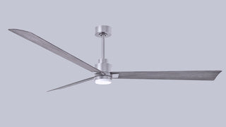 Alessandra - LK 72" Ceiling Fan in Brushed Nickel