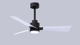 Alessandra - LK 42" Ceiling Fan in Matte Black