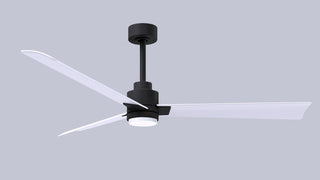 Alessandra - LK 56" Ceiling Fan in Matte Black