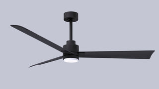 Alessandra - LK 56" Ceiling Fan in Matte Black