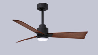 Alessandra - LK 42" Ceiling Fan in Matte Black