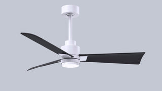 Alessandra - LK 42" Ceiling Fan in Matte White