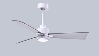 Alessandra - LK 42" Ceiling Fan in Matte White