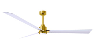 Alessandra - LK 72" Ceiling Fan in Brushed Brass
