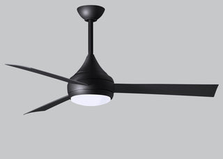 Donaire 52" Ceiling Fan in Matte Black