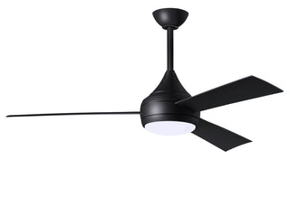 Donaire 52" Ceiling Fan in Matte Black
