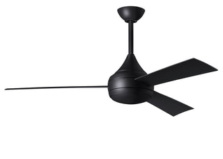 Donaire 52" Ceiling Fan in Matte Black