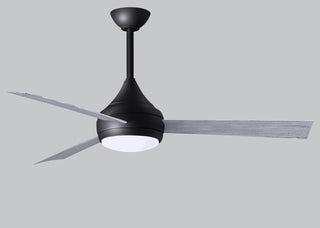 Donaire 52" Ceiling Fan in Matte Black
