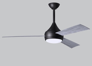 Donaire 52" Ceiling Fan in Matte Black